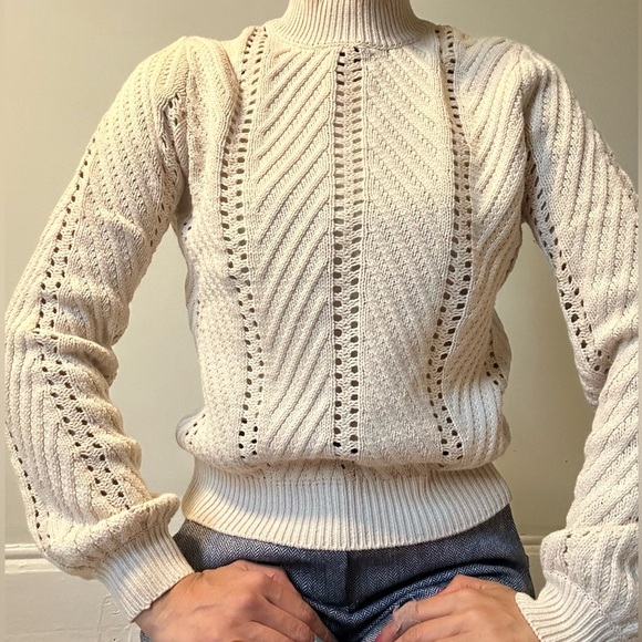 Mock neck sweater - Picture 3 of 13